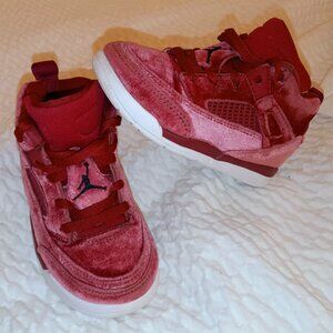 Nike Air Jordan Spizike Kids YS (Velvet Noble Red) SIZE 9C